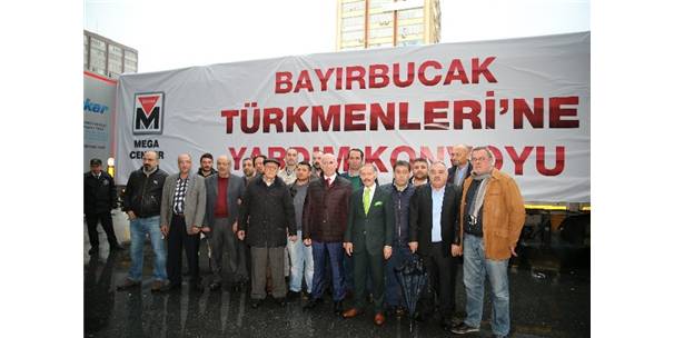 BAYIR BUCAK TÜRMENLERİNE BAYRAMPAŞA’DAN YARDIM KÖPRÜSÜ